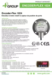 Fiche produit - Encoder-Flex 1024