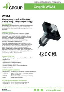 Karta produktu - WDA4