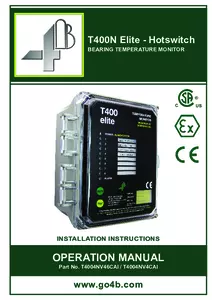 Product Manual - T400N Elite