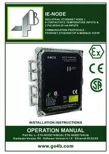 Product Manual - IE Node 1